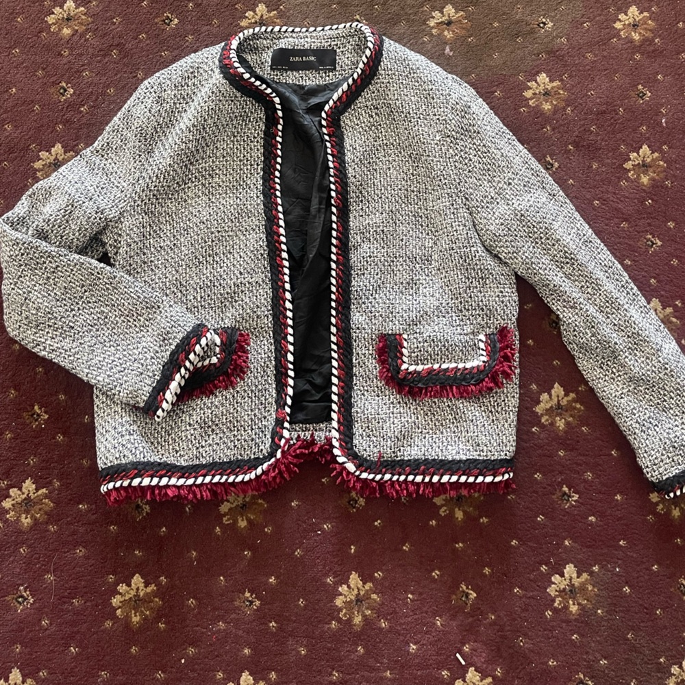 Zara Tweed Blazer
